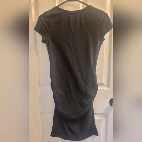Maternity Old Navy Short Sleeve Dress - Black - Small - Picture 4 of 5
